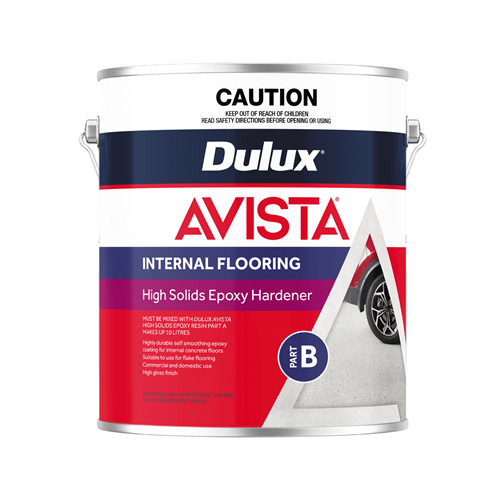 Dulux Avista Internal Flooring High Solids Epoxy Hardener Part B 4L